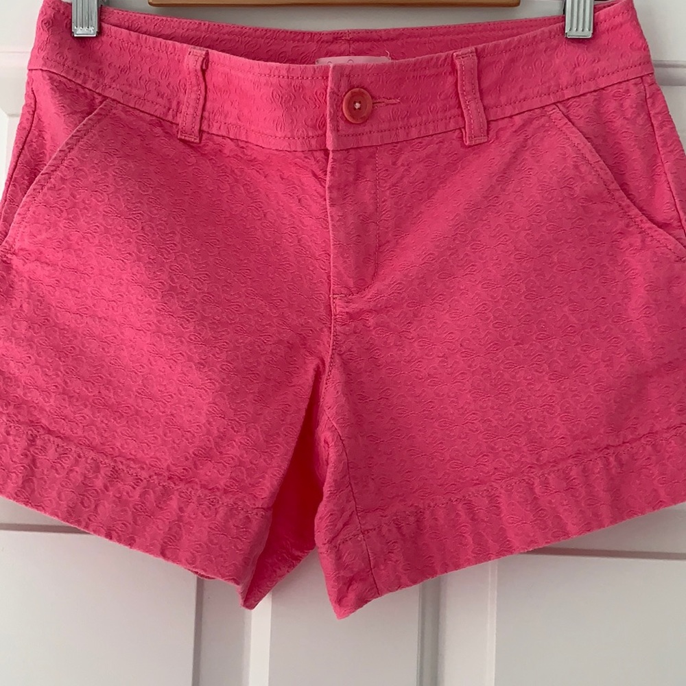 Lilly Pulitzer pink shorts size 2